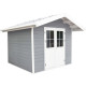 Gartenhaus aus WPC 28mm, hellgrau, 279x279cm PREMIUM - Woodlife Garden