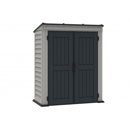 Gartenhaus aus PVC YardMate Pent PLUS 5x3, 1,57m² - Duramax