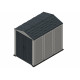 Gartenhaus aus PVC YardMate PLUS 5x8 4m² - Duramax