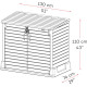 Gartenbox Durabox StoreAway 850L anthrazit – Duramax
