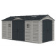 Gartenhaus aus PVC Apex Pro PLUS 15x8 11,75m² 