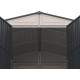 Gartenhaus aus PVC WoodBridge PLUS II 10x8 8,05m² - Duramax