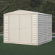 Gartenhaus aus PVC DuraMate 8x8 5,75m² - Duramax