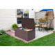 Gartenbox Durabox 416L braun - Duramax