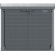 Gartenbox Durabox StoreAway 1200L anthazit, flacher Deckel - Duramax