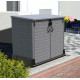 Gartenbox Durabox StoreAway 1200L anthazit, flacher Deckel - Duramax